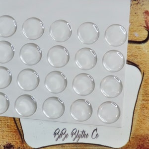 13mm Pullip Resin Eye Chip Stickers 10 Pairs Make Your Own Pullip Doll Eyechips Custom Pullip Doll Eyes