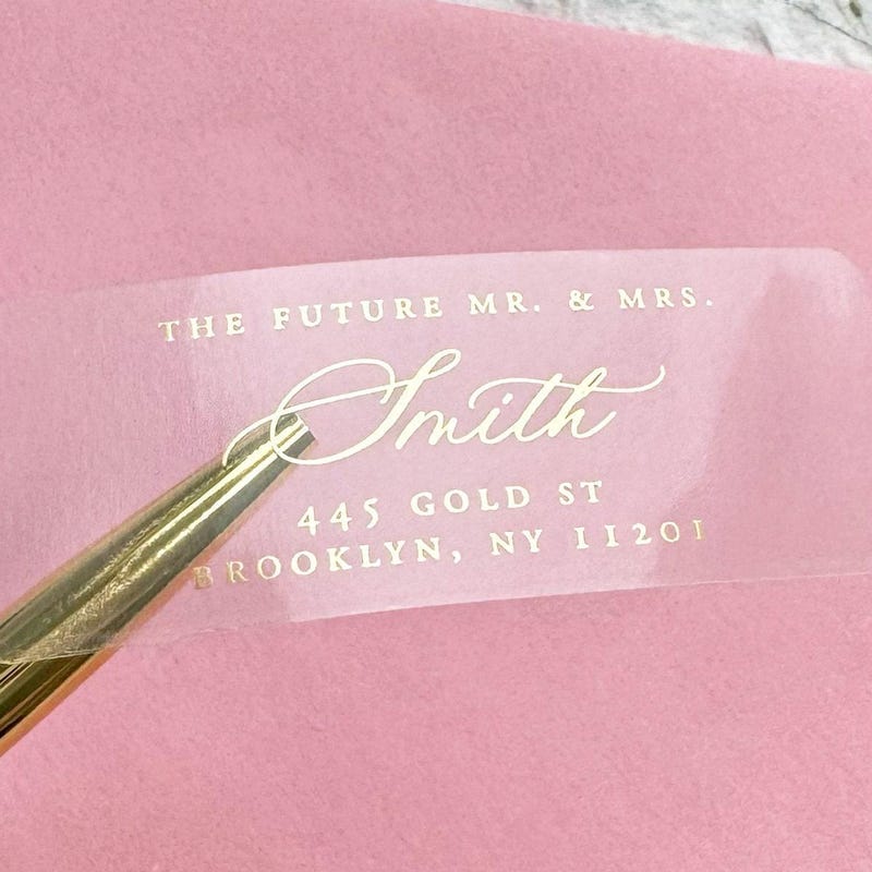 Gold Label Personalized - Etsy