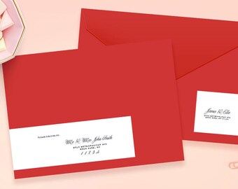 guest address labels etsy