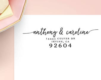 clear address labels etsy