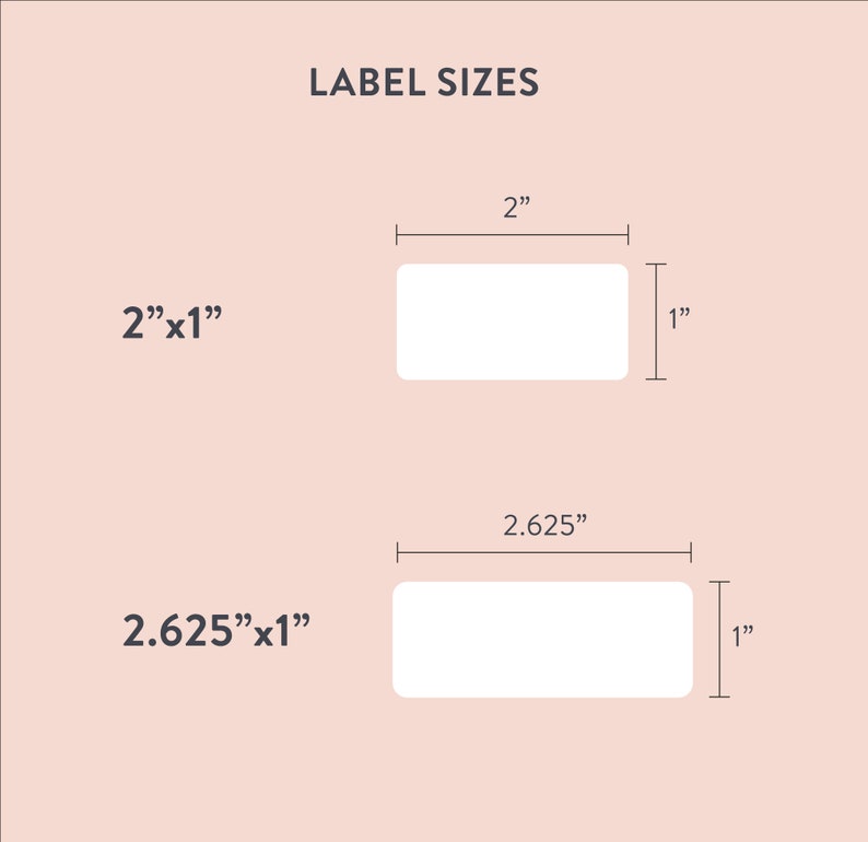 a drawing of two sizes of a rectangle