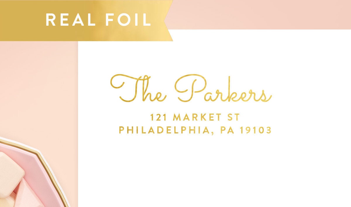 Address Stickers Clear Address Labels Personalized Return Etsy