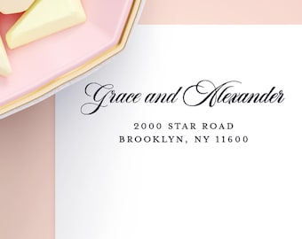 Return Address Labels, Wedding Address Labels, Clear Address Label, Clear Gold Foil Label, Gold Address Stickers, Mailing Labels