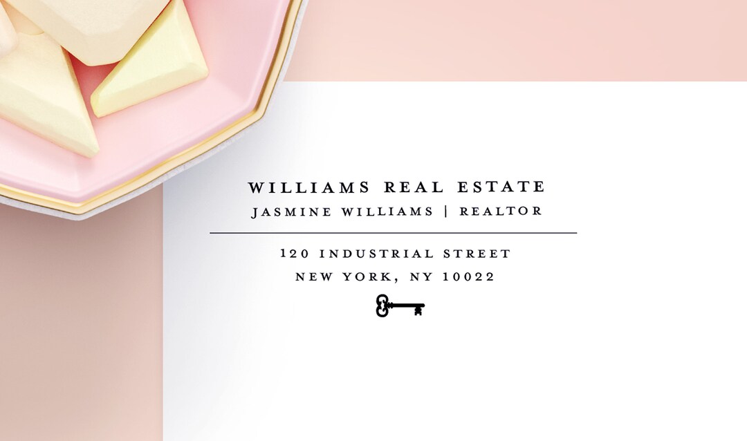 Realtor Address Labels Real Estate Return Address Labels, Personalized Realtor Mail Stickers ...