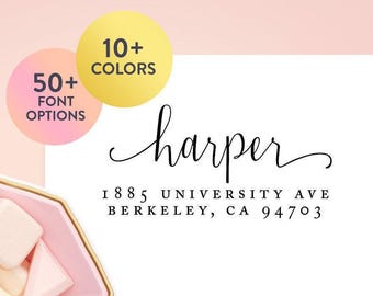 Return Address Labels, Clear Address Labels, Wedding Address Labels, Gold Address Stickers, Custom Address Label, Personalized Address Label