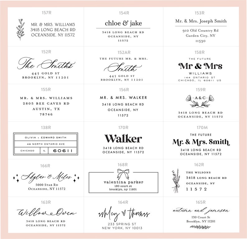 Guest or Return Address Labels, Clear Gold Foil Labels, Clear Guest Address Labels, Wedding Address Label, Guest List, Mailing Labels image 5