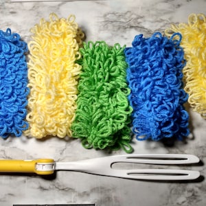 Crochet swiffer Duster Cover Muster