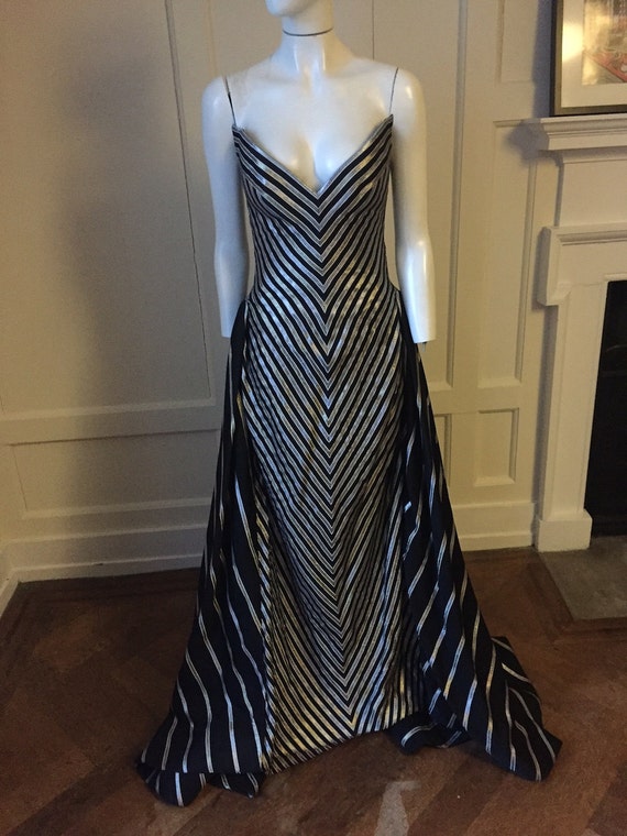 Bob Mackie 80s full length gown