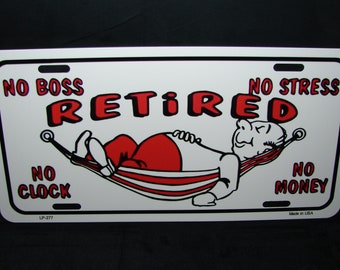 CERTIFIED OLD FART METAL NOVELTY LICENSE PLATE TAG
