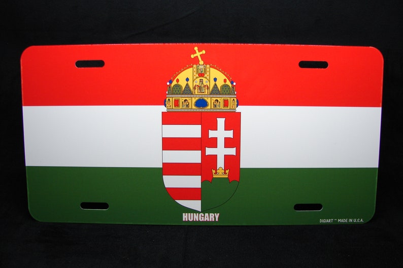 BURMA MYANMAR FLAG METAL NOVELTY LICENSE PLATE TAG FOR CARS