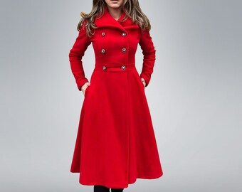 midi length winter coats