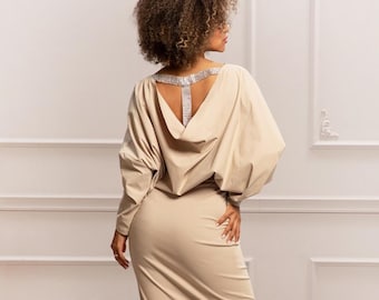 Klänning för bröllopsgäster, Elegant aftonklänning, Formell klänning, Damkläder, Cocktailklänning, Plusstorlek, Bröllopsfestklänning, AstraeaFashion