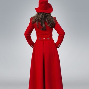Plus size fit and flare winter coat sale