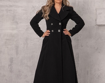 floor length maxi coat