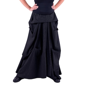 Avant Garde Skirt, Extravagant Skirt, Deconstructed Skirt, Futuristic Skirt, Womens Clothing, Plus Size Skirt, Gothic Skirt, Floor Length