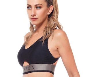 Sports Bra, Yoga Top, Women Activewear, Strappy Bralette, Soft Cup Bra, Sport Gym Top, Fitness Bra, Workout Bra, Crossfit Tank, Wireless Bra