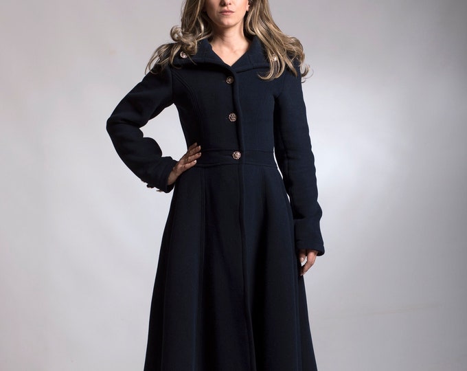 Beautiful 1980s Black Faux Fur Jacket by Adolph Schuman for I