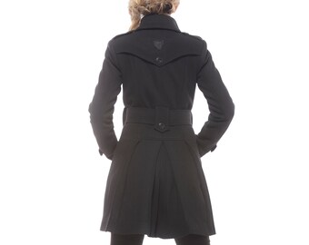 ジャケット・アウター MARNO Helena coat black Maison Margiela / メゾン マルジェラ： NO COLLAR JACKET