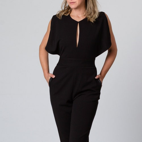 Black Formal Jumpsuit Elegant Jumpsuit 