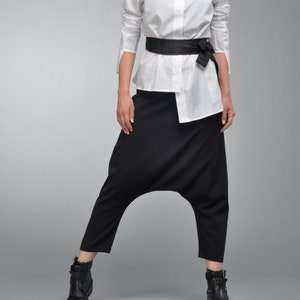 Harem Pants Women, Drop Crotch Pants, Rave Pants, Baggy Pants, Low Crotch Pants, Loose Pants, Crop Pants, Black Pants For Women, Oversize