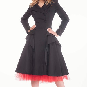 Skirted Coat Etsy