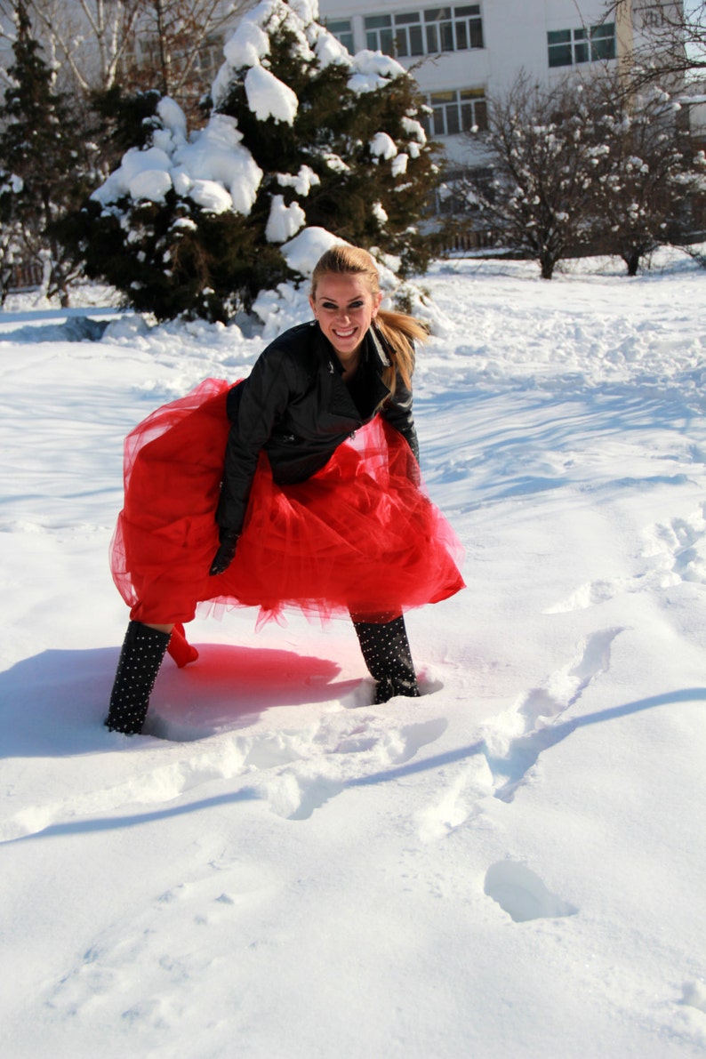 Red Tulle Skirt Tulle Maxi Skirt Plus Size Maxi Skirt Long Etsy