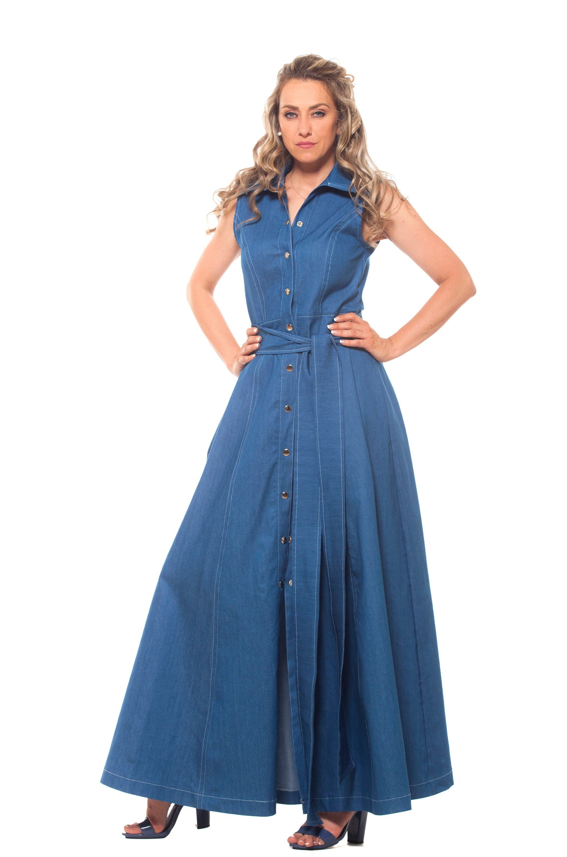 white christmas dresses Shop Distressed Denim Vest Medium / S
