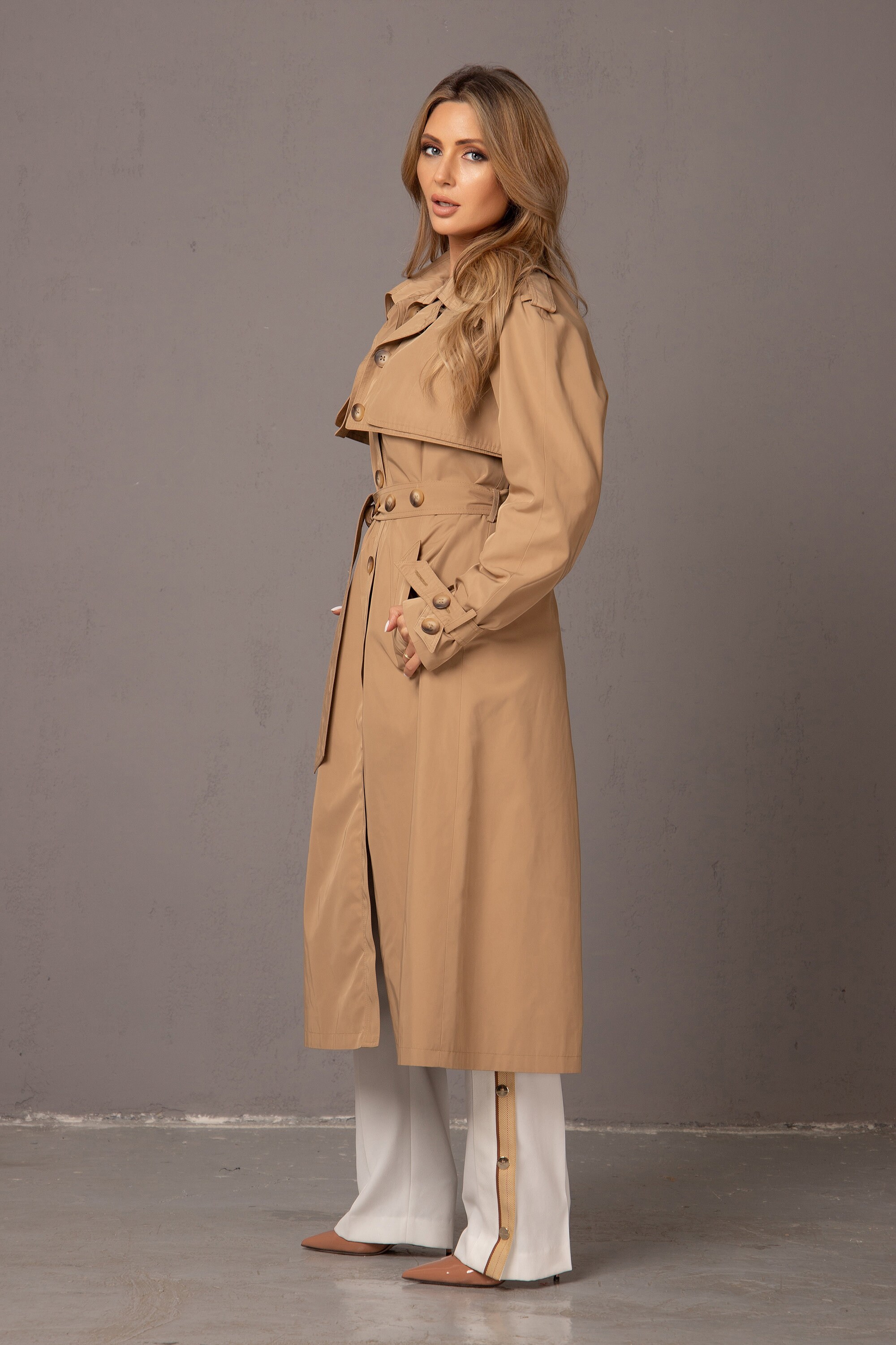 うみかわうみお アプレッセ】Vintage Trench Coat YohjiYamamotoRainCoveredTrench