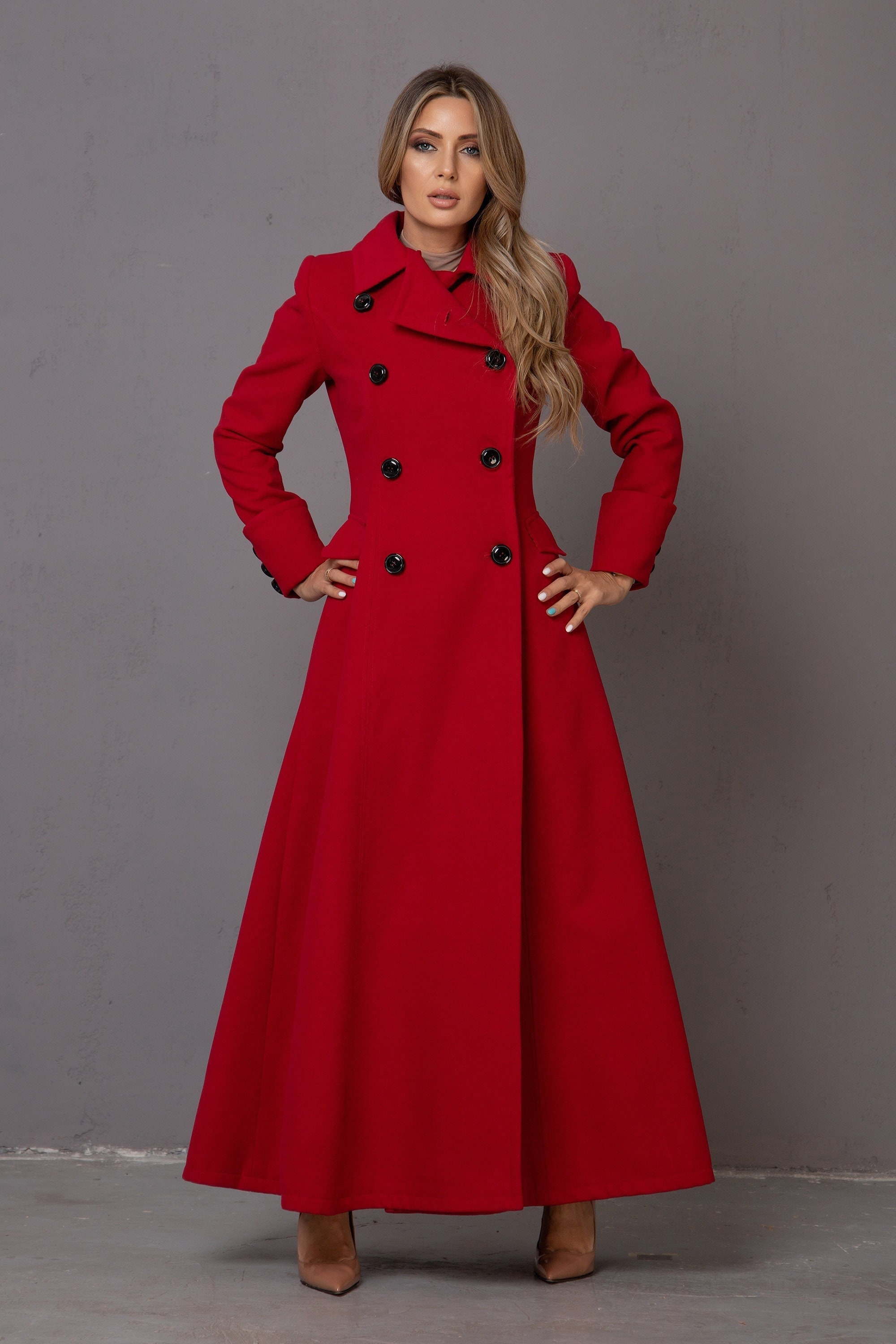 Double Face Pea Coat - Women - Ready-to-Wear