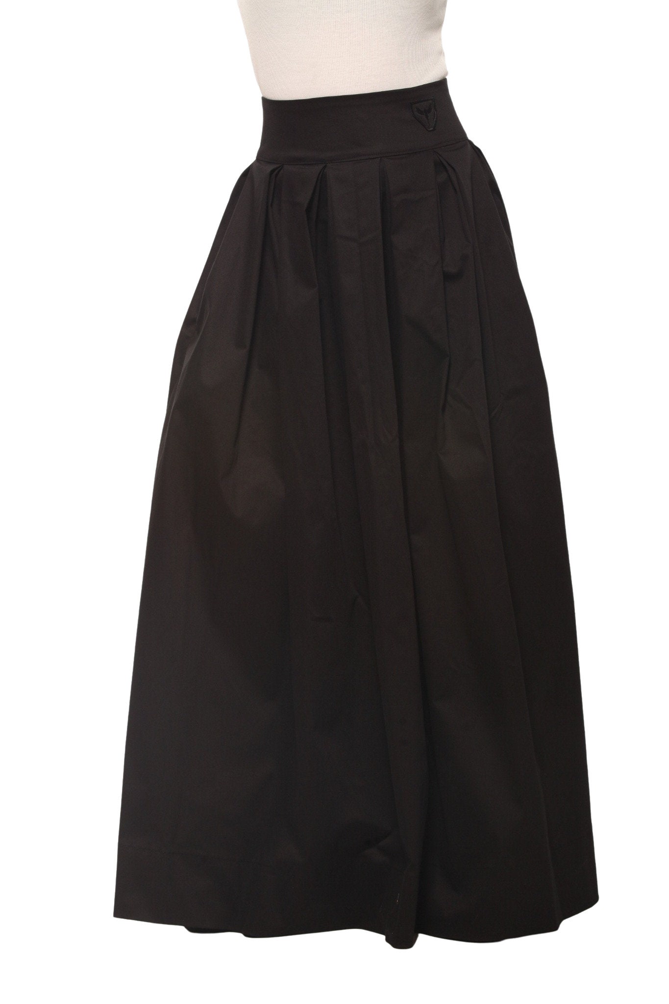 Victorian Skirt, Plus Size Skirt, Black Maxi Skirt, Women Black