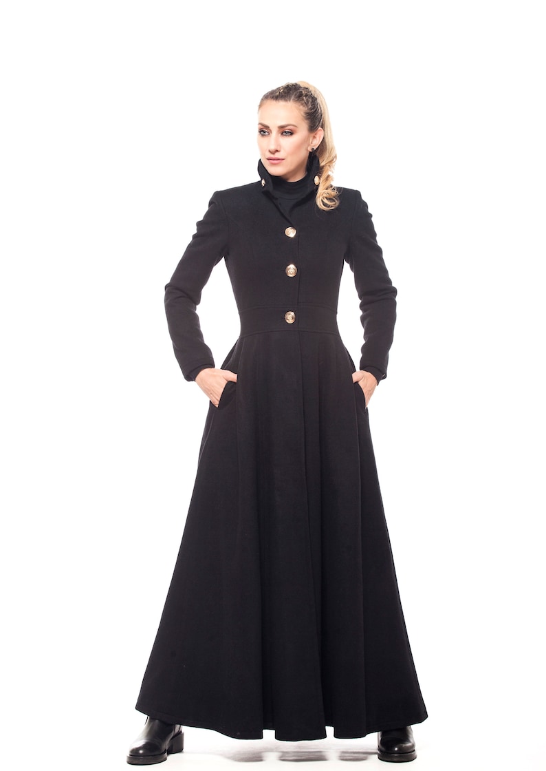 graphpaper wool cashmere long coat