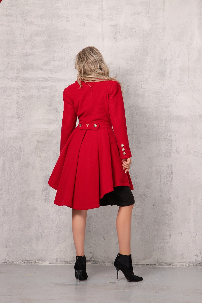steampunk red coat