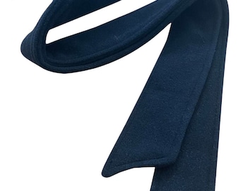 Wool Cashmere Belt, Custom Size Belt, Wool Tie Belt, Wool Coat Belt, Long Wool Belt, Knot Belt, Wool Waist Belt, Custom Clothing