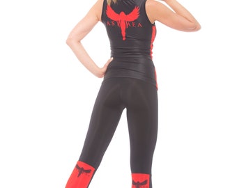 Frauen Activewear Sport Set Tank Top + Leggings/Fitness,Yoga,Cardio,Cross Fit etc. Workout Set
