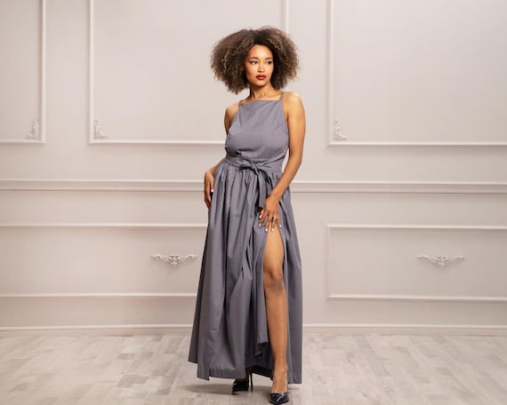 Wedding Guest Dress, Cocktail Dress, Spring Style, Womens Clothing, Mother of The Bride, Elegant Dress, Formal Slit Dress, Evening Dress