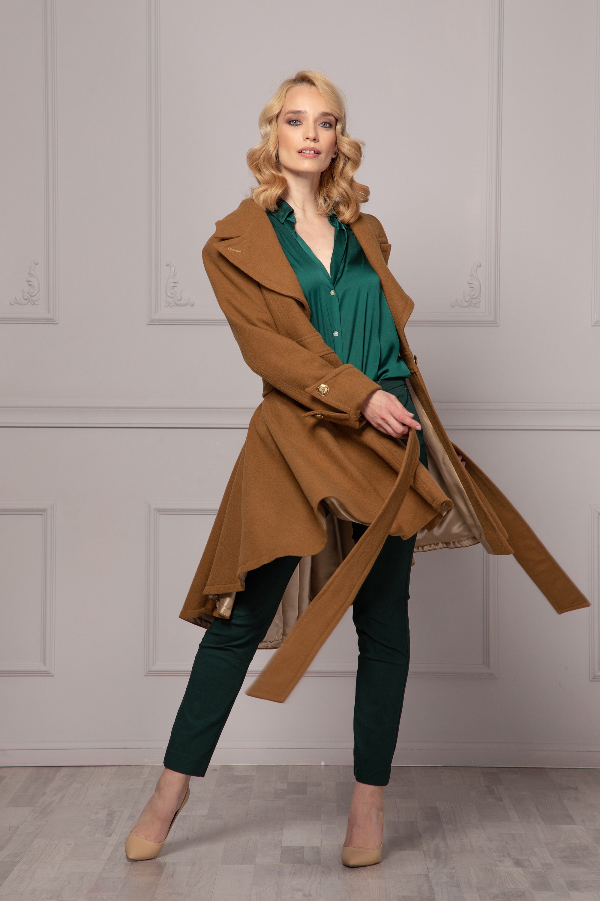 OVERCOAT Swingtop Khaki M0 S26J048-NKFG