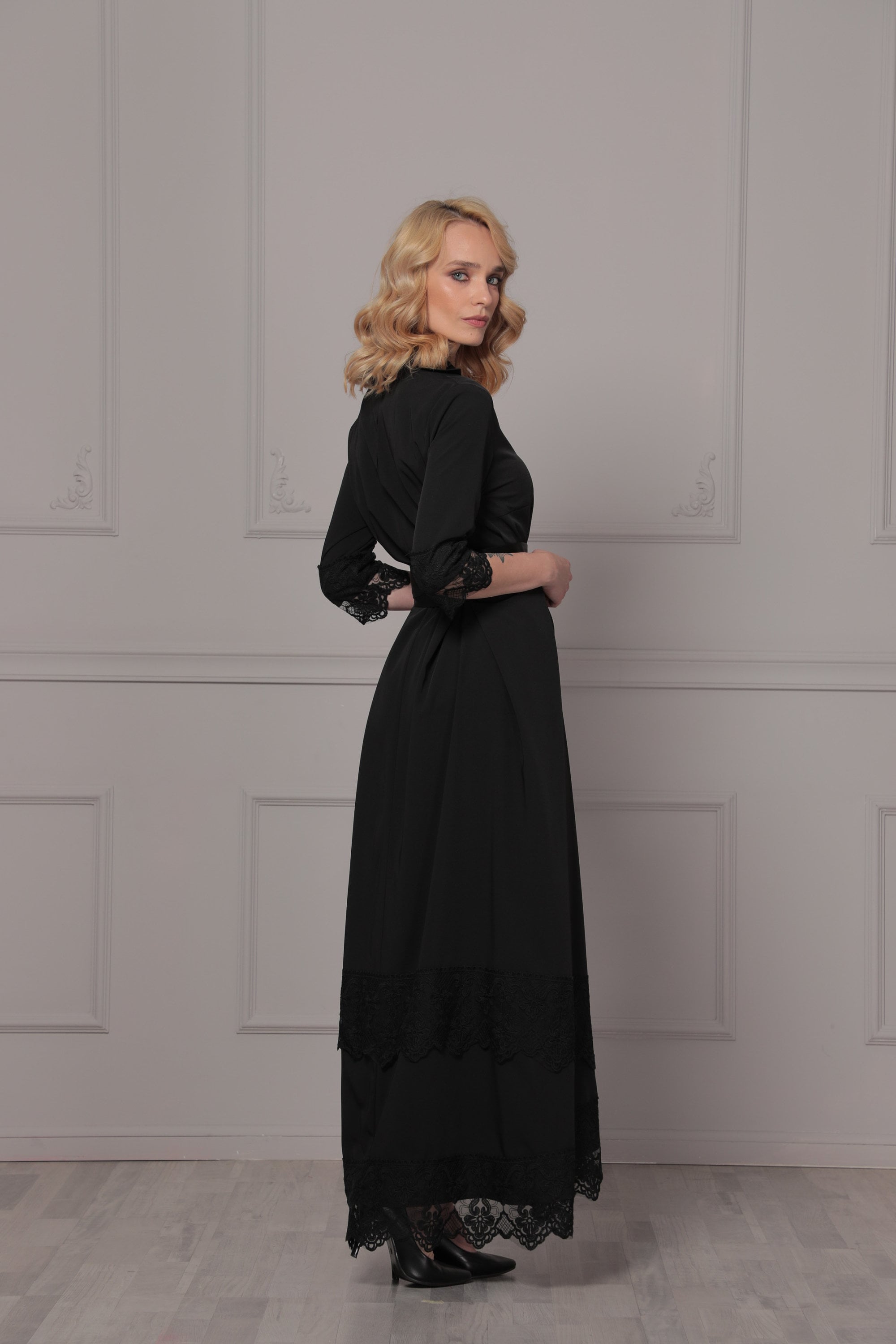 black tie dress with sleeves Amazon.com: meilun Long Sleeve Formal Dress Backless Bow Tie Prom Evening Dress for Wedding Guest Bandage Party Dress(A-Black,S) : Clothing, Shoes & Jewelry