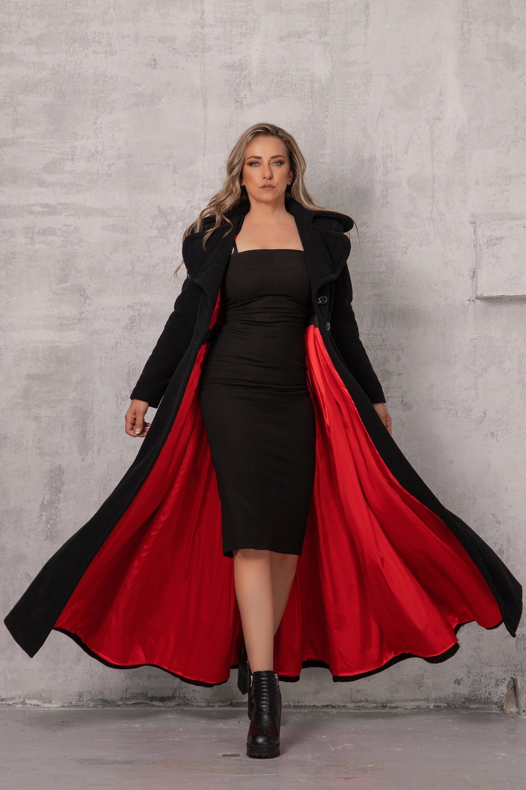WOMEN'S HUDSON LONG WOOL COAT