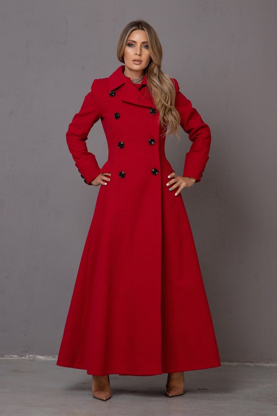 Warm winter wool cape coat women 5219 Warm winter wool cape coat women 5219