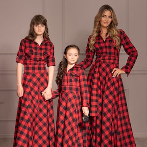 Plaid jumper dress plus size online