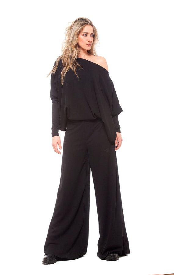 Mono palazzo negro new arrivals