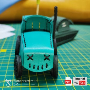 Leather Tractor Pulling Tank Pattern (PDF)