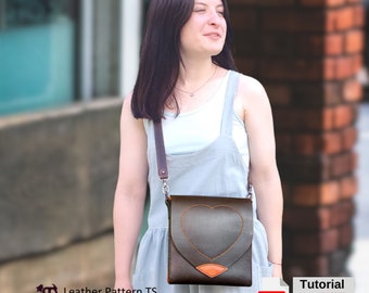 Transformer Leather Bag Base Pattern – DIY Crossbody Shoulder Bag (PDF)