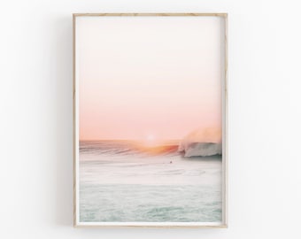 Beach Print, Instant Art, INSTANT DOWNLOAD, Modern Minimalist Poster, Printable Wall Decor