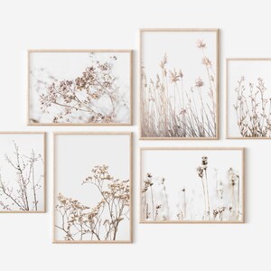 Botanical Print Set of 6, Farmhouse Print, Printable Art, INSTANT ...