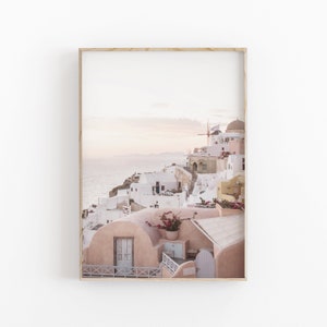 Greece Print, Santorini Wall Art, PRINTABLE Art, Photography Printable Wall Decor, Poster