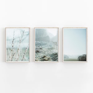 Nature Print Set of 3, Landscape Wall Art, PRINTABLE Art, Photography, Printable Wall Decor, Poster