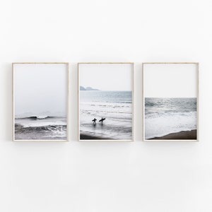 Beach Set of 3 Prints, Nature Wall Art, PRINTABLE Art, Photography, Printable Wall Decor, Poster