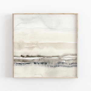 Beige And Grey Painting, Abstract Watercolor Wall Art, PRINTABLE Art, Printable Wall Decor, Poster