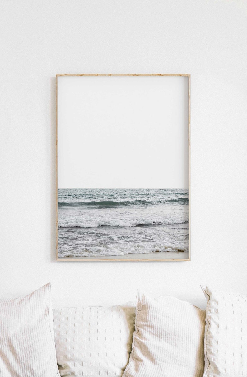 Set of 3 Prints, Beach Prints, Nature Print, Printable Art, INSTANT DOWNLOAD, Modern Minimalist Poster, Printable Wall Decor image 3